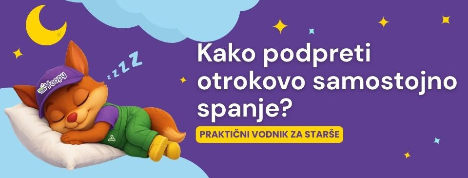 Praktični vodnik za starše: Kako podpreti otrokovo samostojno spanje?