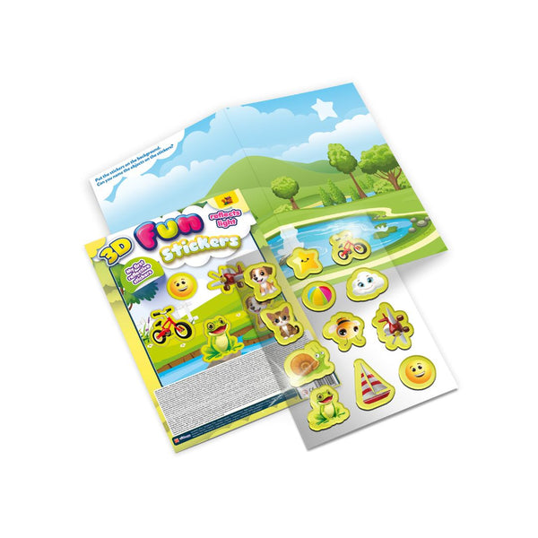 Bleščeče 3D nalepke