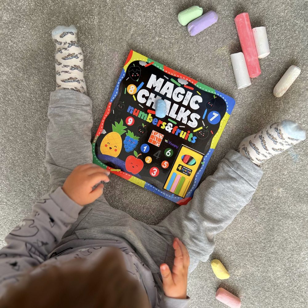 Magic Chalks – Čarobne knjige - table s kredami
