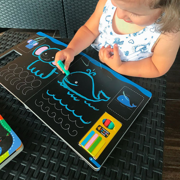 Magic Chalks – Čarobne knjige - table s kredami