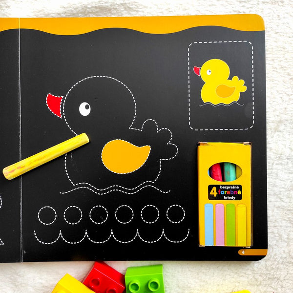 Magic Chalks – Čarobne knjige - table s kredami
