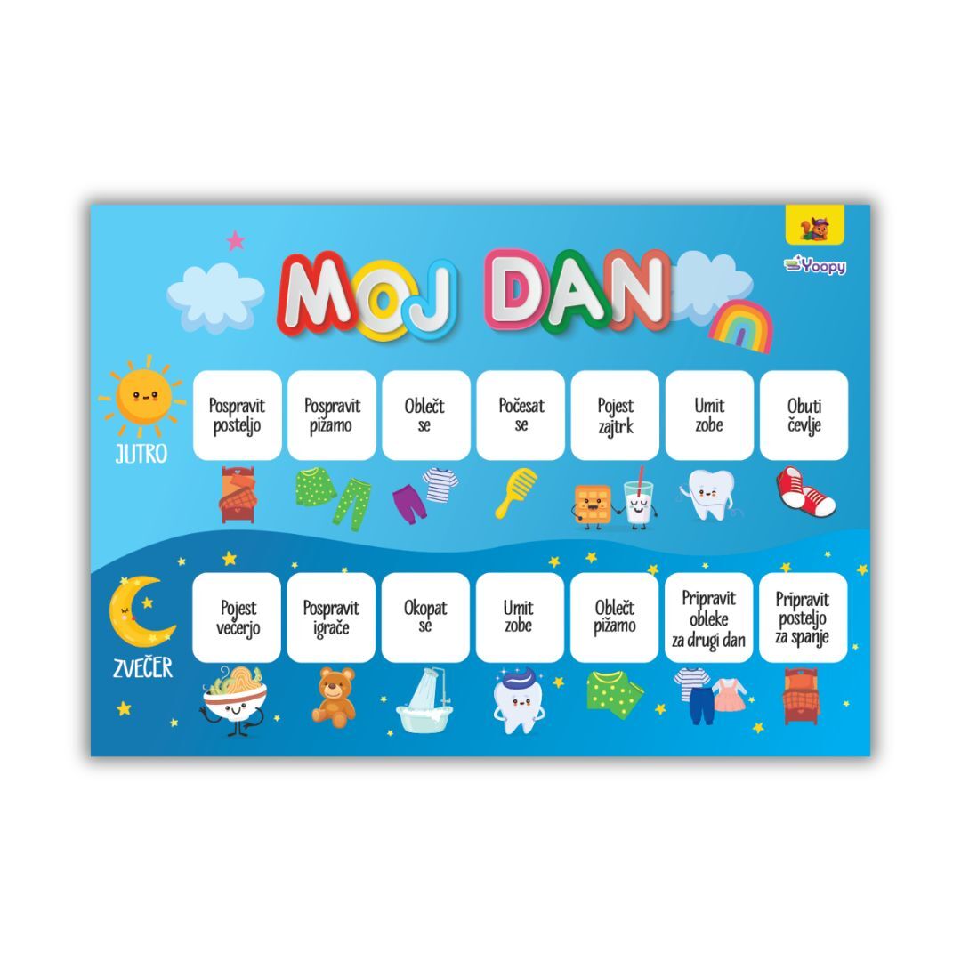 Dnevni planer za otroke