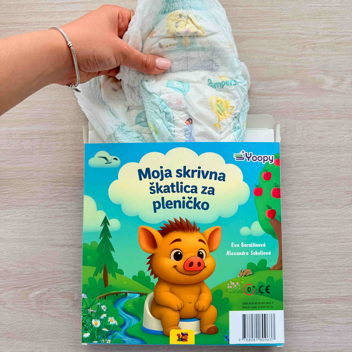 Kako se je merjašček poslovil od pleničke