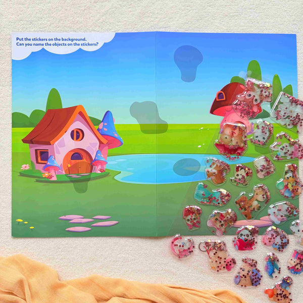 Bleščeče 3D nalepke