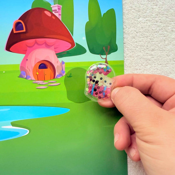 Bleščeče 3D nalepke