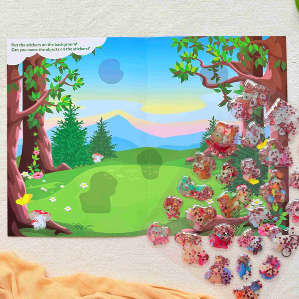 Bleščeče 3D nalepke