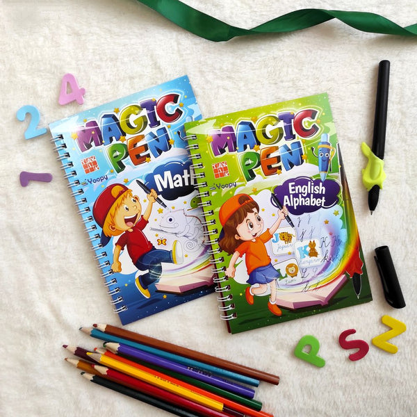Pisanje prvih črk in številk z Magic peresom