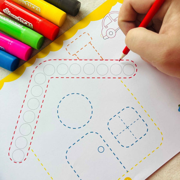 Risanje s pikami – Dot Painting