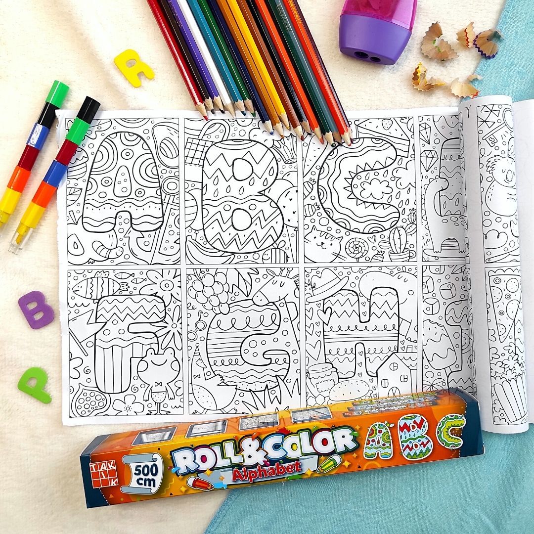 MEGA pobarvanke 5 m – ROLL & COLOR
