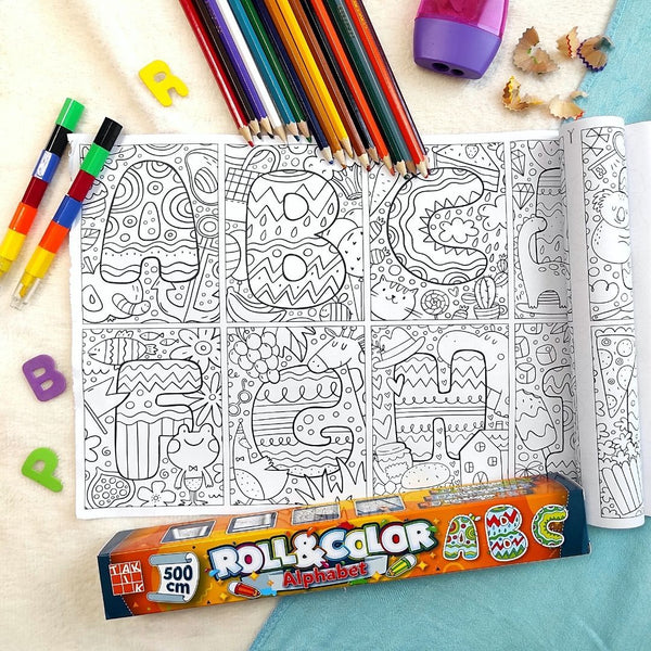 MEGA pobarvanke 5 m – ROLL & COLOR