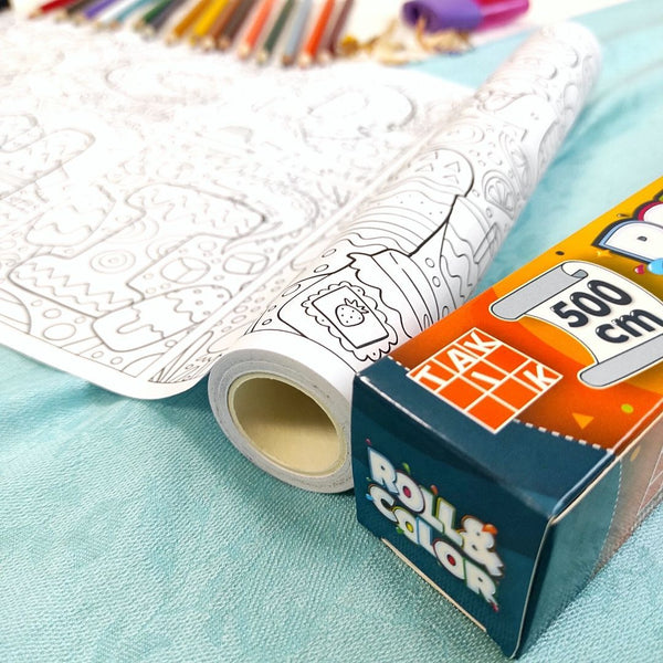 MEGA pobarvanke 5 m – ROLL & COLOR