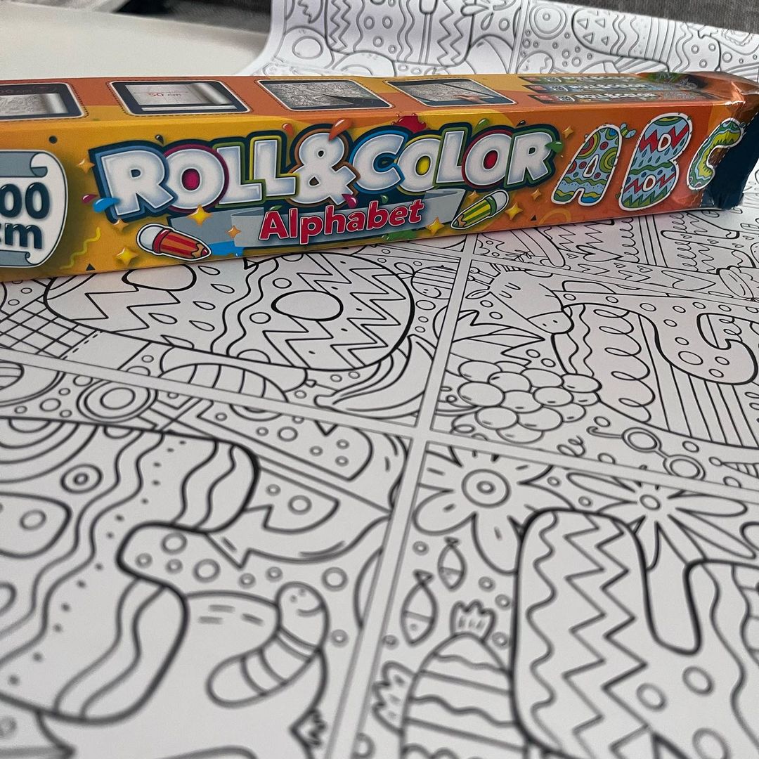 MEGA pobarvanke 5 m – ROLL & COLOR