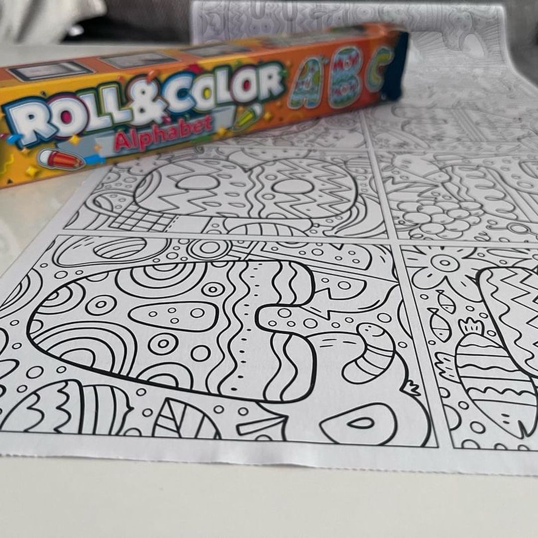 MEGA pobarvanke 5 m – ROLL & COLOR