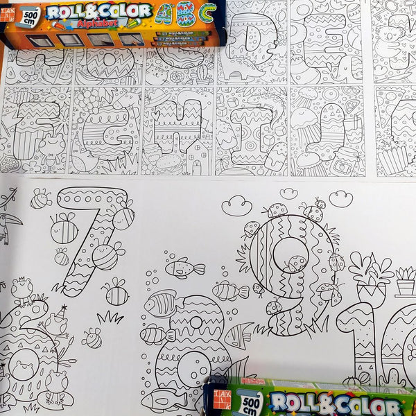 MEGA pobarvanke 5 m – ROLL & COLOR