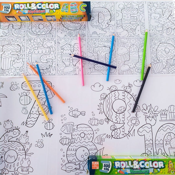MEGA pobarvanke 5 m – ROLL & COLOR