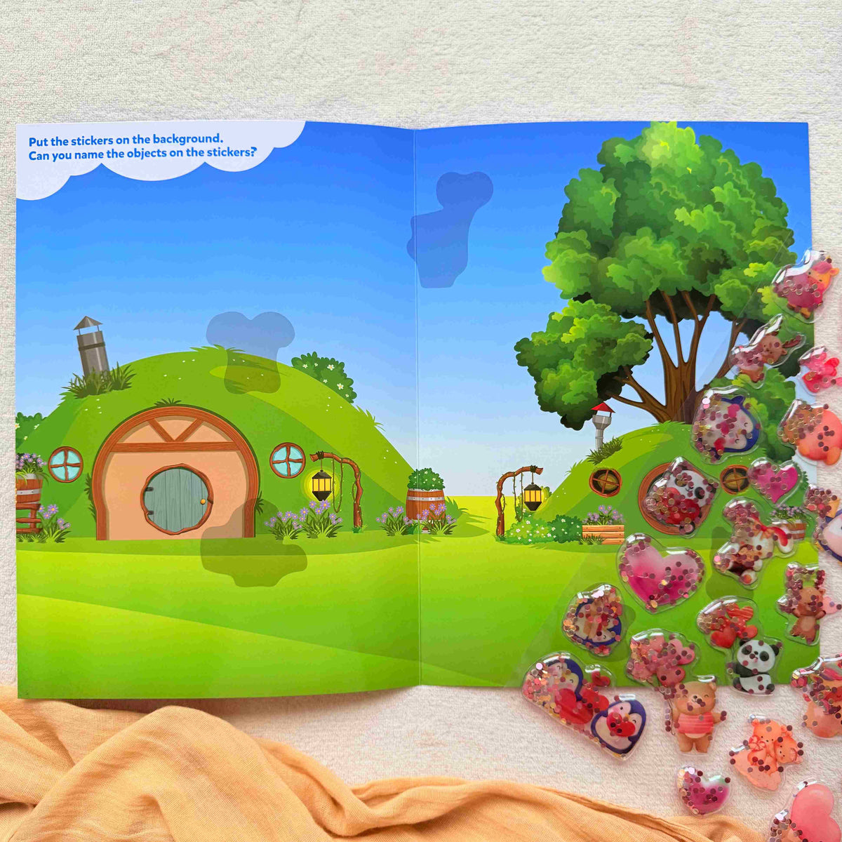 Bleščeče 3D nalepke