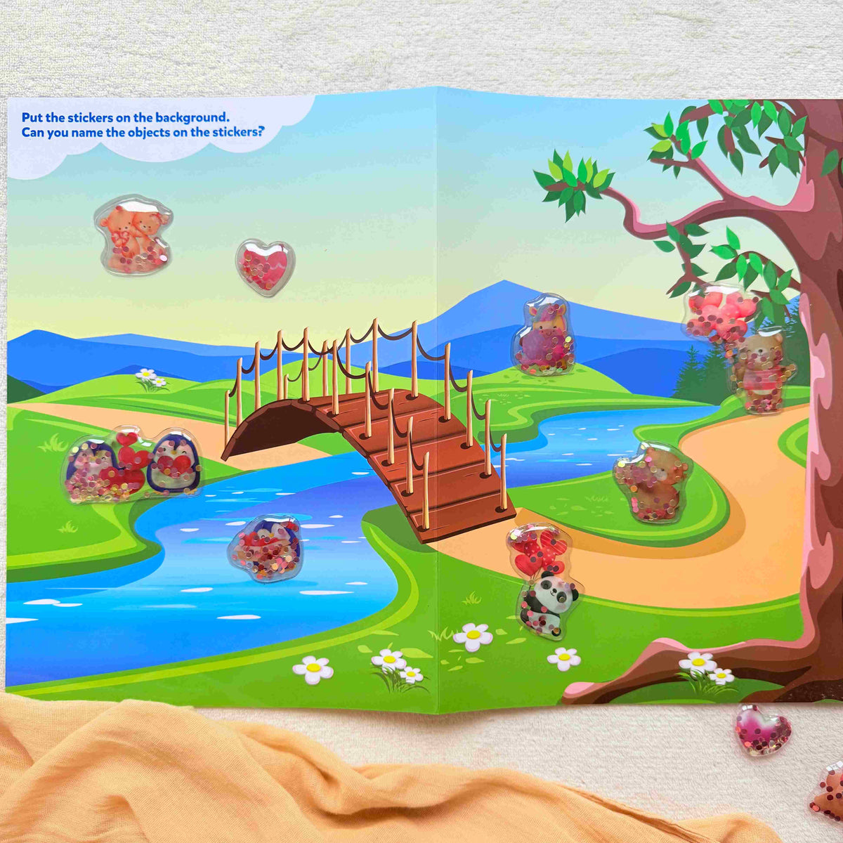 Bleščeče 3D nalepke