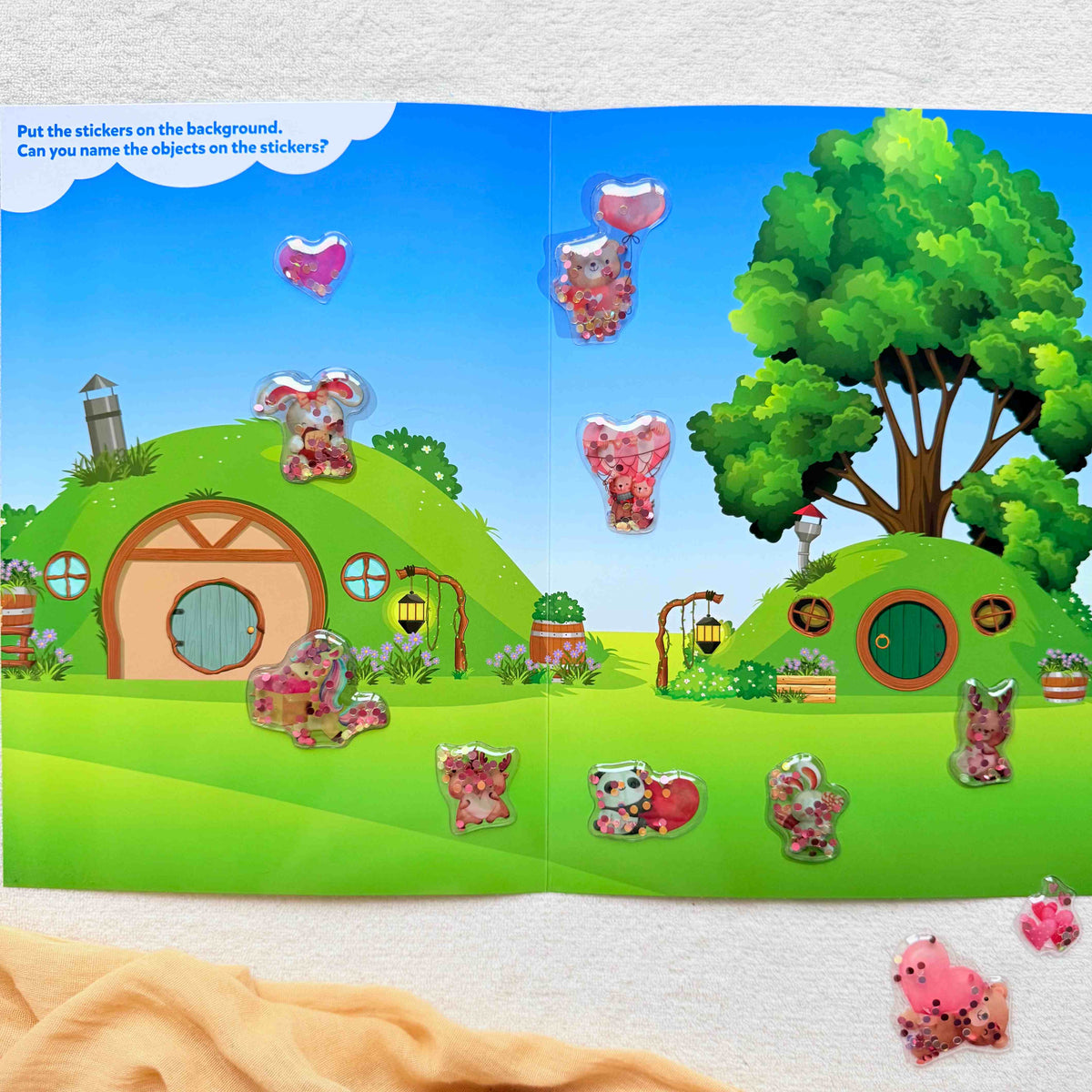 Bleščeče 3D nalepke