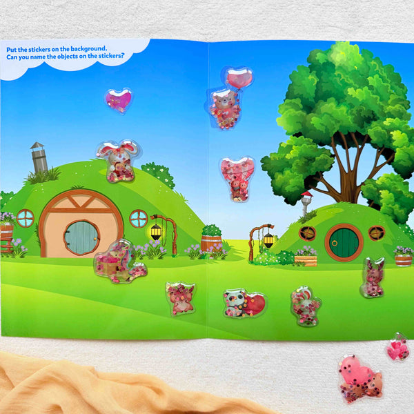 Bleščeče 3D nalepke